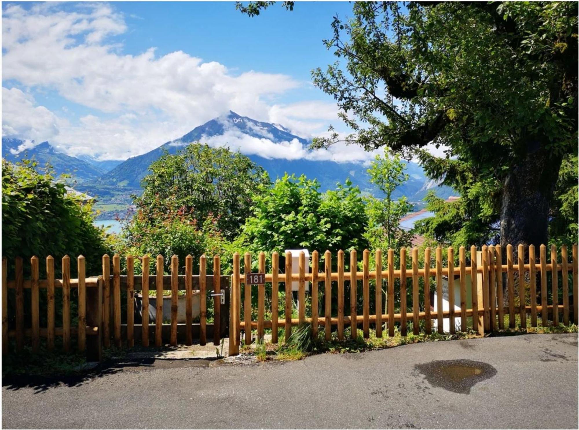 Chalet With View Of The Mountains And The Thun Lake Sigriswil Esterno foto