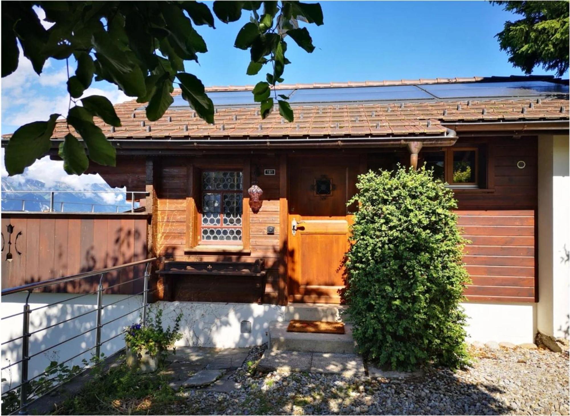 Chalet With View Of The Mountains And The Thun Lake Sigriswil Esterno foto