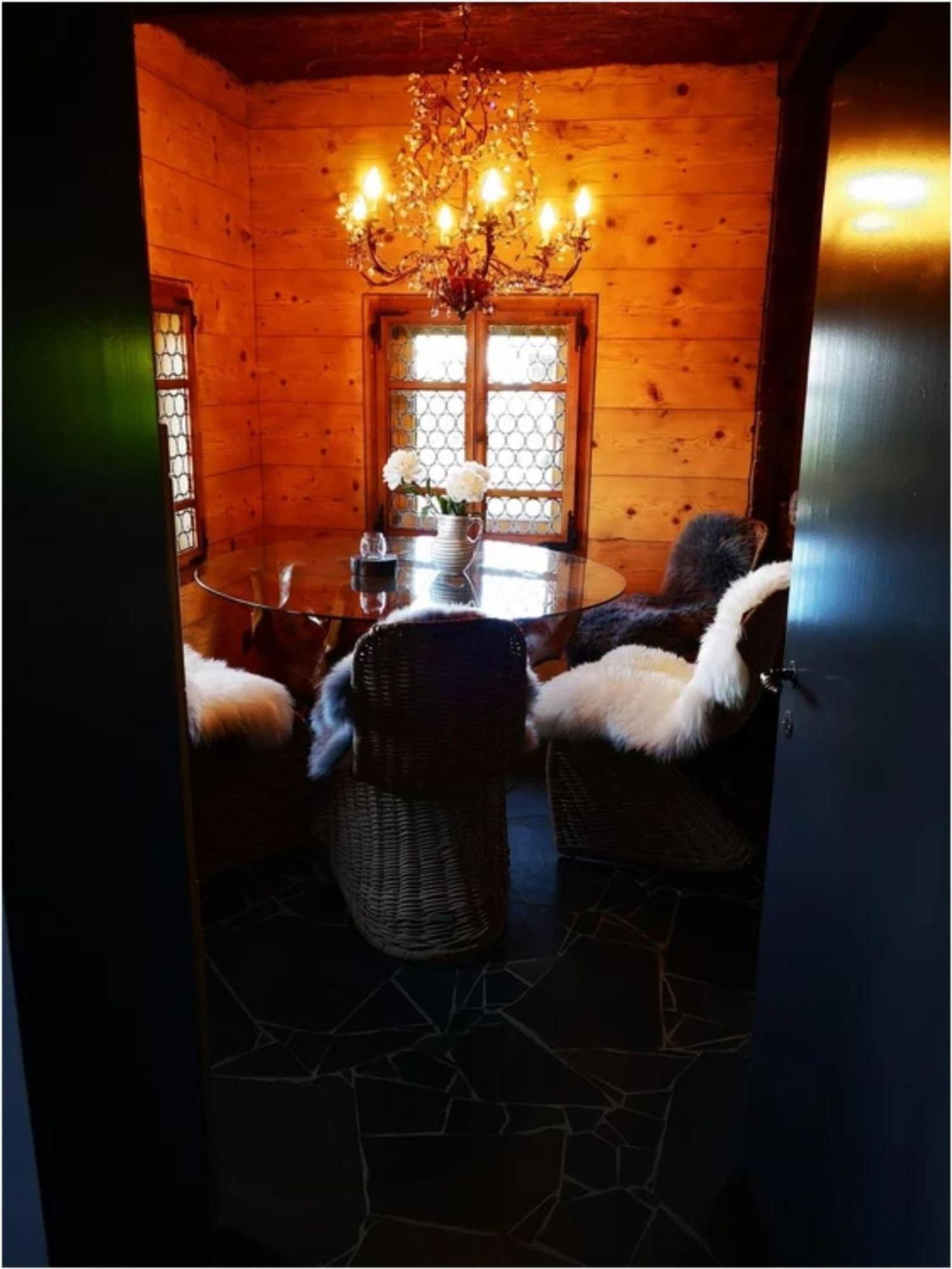 Chalet With View Of The Mountains And The Thun Lake Sigriswil Esterno foto