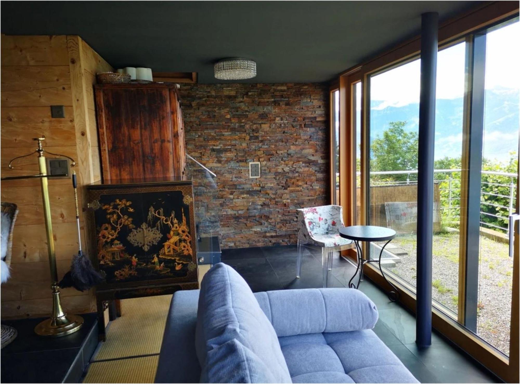 Chalet With View Of The Mountains And The Thun Lake Sigriswil Esterno foto